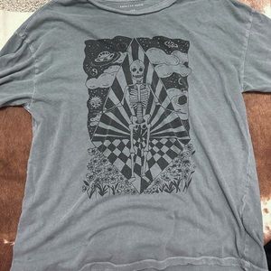 american eagle oversized tee